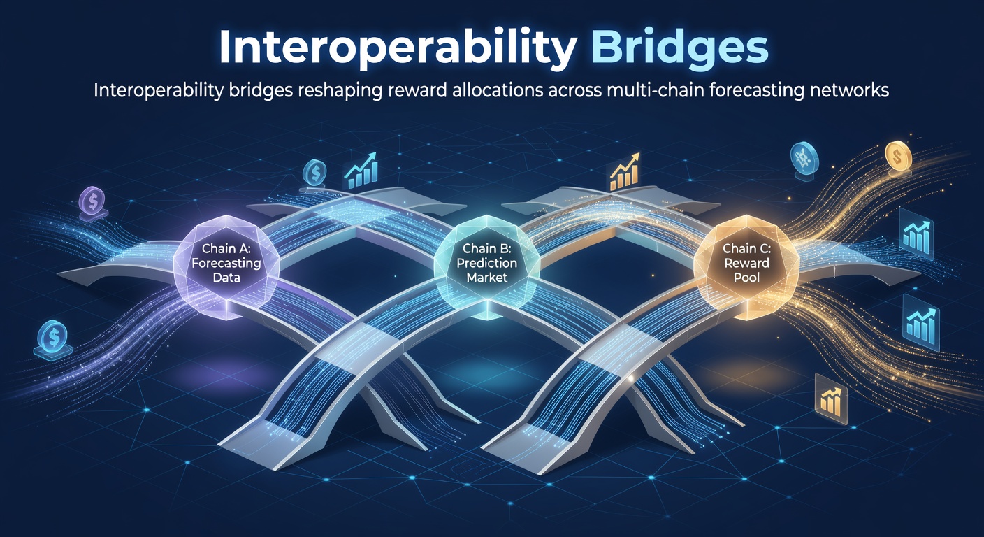 Interoperabilitätsbrücken verbinden verschiedene Blockchain-Netzwerke für Prognoseplattformen