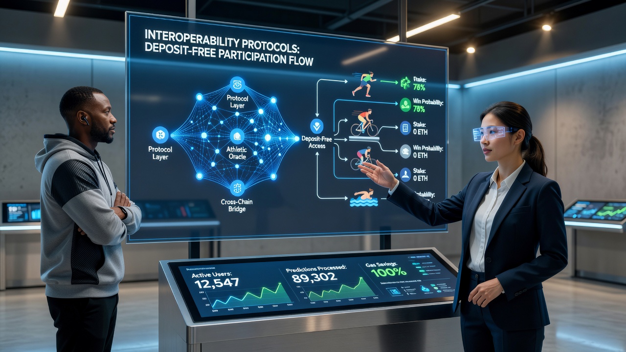 Interoperable Blockchain-Architektur für athletische Vorhersagemärkte